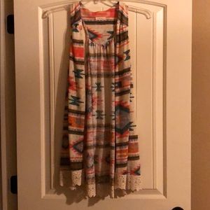 Women’s Aztec Vest.